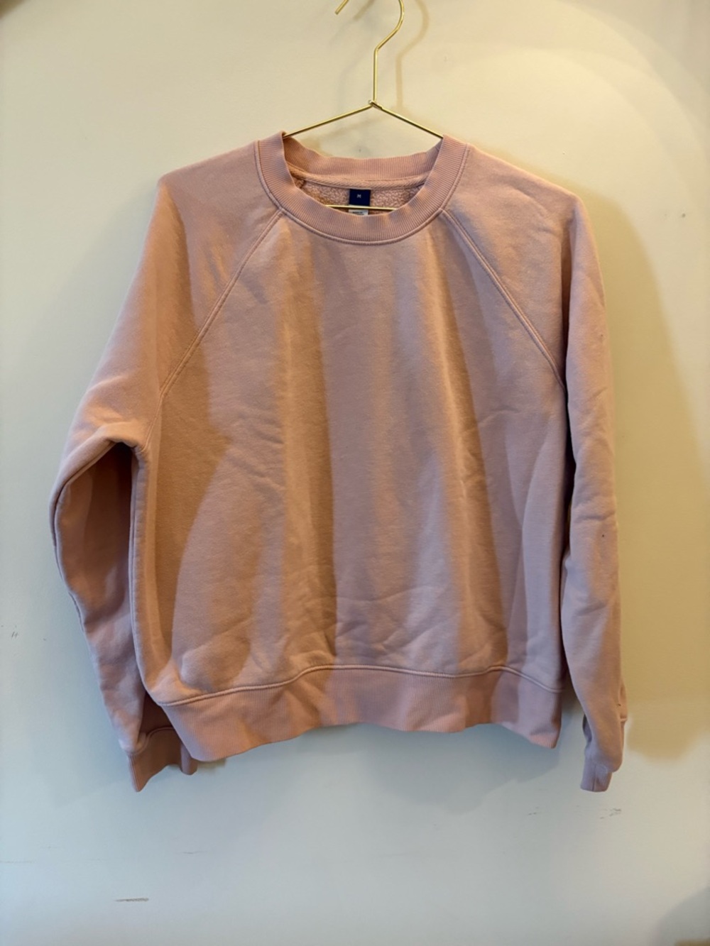 Old Navy Light Mauve Crewneck Sweatshirt